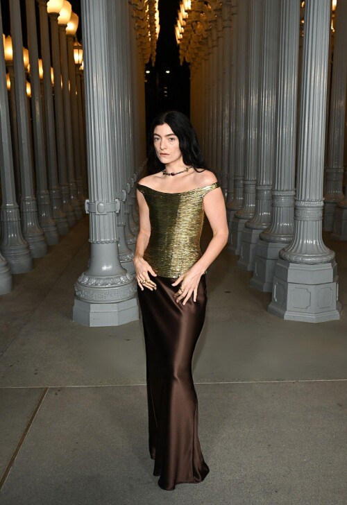 Lorde attends the 2025 LACMA Art Film Gala 16ed4cdccea71bee55