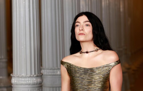 Lorde attends the 2025 LACMA Art Film Gala 24723a2675949aec95