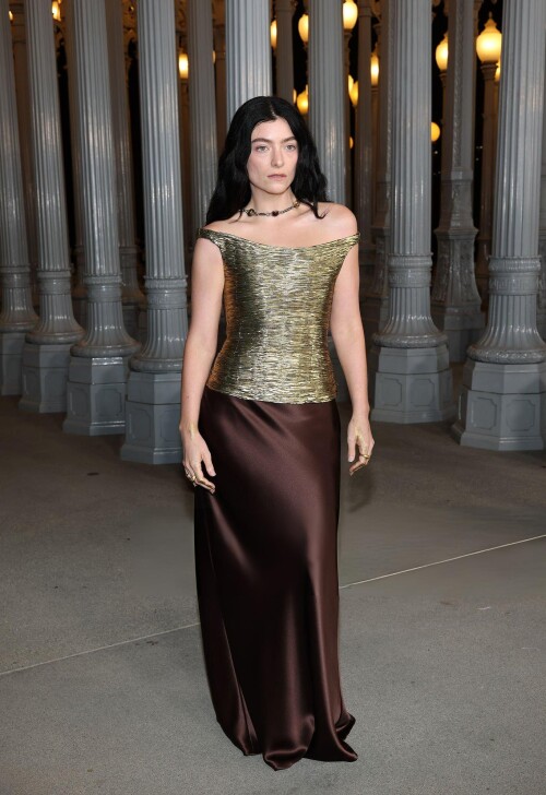 Lorde attends the 2025 LACMA Art Film Gala 65be0070e93bb59f6