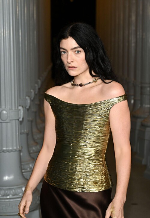 Lorde attends the 2025 LACMA Art Film Gala 7aeb6c34a2400628a