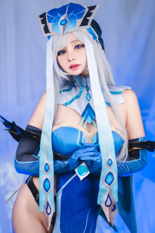 Meenfox cosplay Mirror Maiden Genshin Impact 761705b698be30981