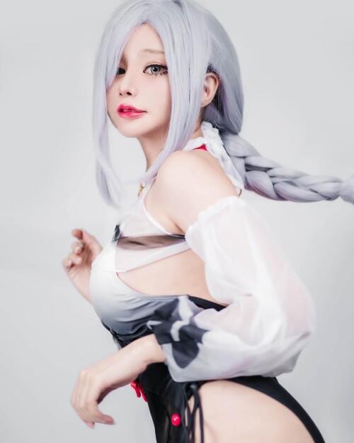 Meenfox cosplay Shenhe Genshin Impact 10a0bcd7f44f02dcb