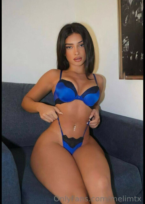 MelimTX Blue Lingerie 1