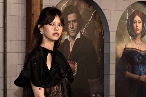 Mandatory Credit: Photo by John Salangsang/Shutterstock (15516723ey)Mia Goth'Frankenstein' Film Premiere, Los Angeles, California, USA - 06 Oct 2025/shutterstock_editorial_Frankenstein_15516723ey//2510070419