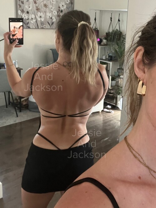 More of this sexy bodysuit If you havent watched me suck Jacksons cock while wearing this bodysuit.t