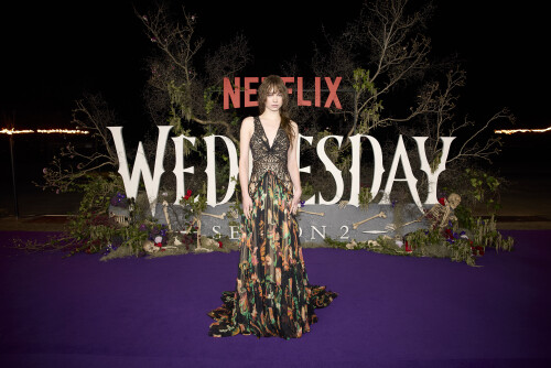 Netflix Wednesday S2 Doom Tour Purple Carpet Australia Talent Emma Myers 1c8bb2dce770ba9c2