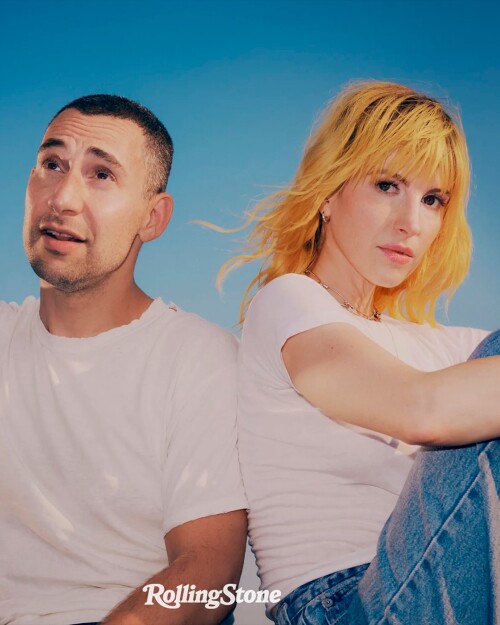 New photos of hayleywilliams Jack Antonoff for rollingstone credits Photographer andreaslas746337cf5