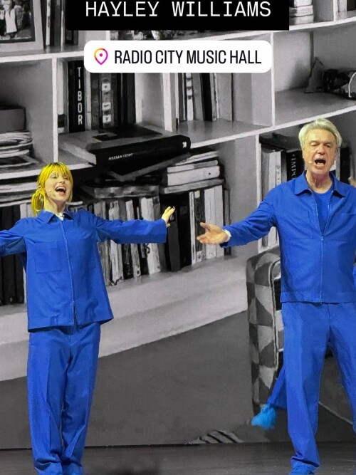 New photos of hayleywilliams with davidbarnes yesterday in NYCcredits emilioherce ...... 1195318ecf7