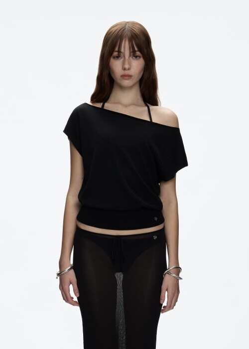 New TankAir OffShoulderKnit Black PDP 1 faa73daa 44fa 4590 92f7 5d8ffbf3abaf6b5e0115bceab433