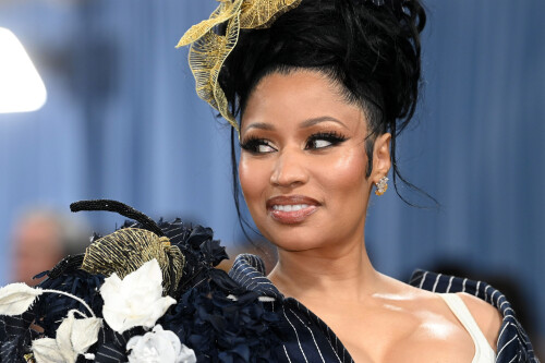 Mandatory Credit: Photo by David Fisher/Shutterstock (15285653dy)Nicki MinajMet Gala 2025, Superfine: Tailoring Black Style, Arrivals, The Metropolitan Museum of Art, New York, USA - 05 May 2025