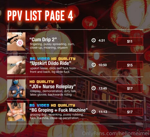 PPV List p47adb0aef121431d8