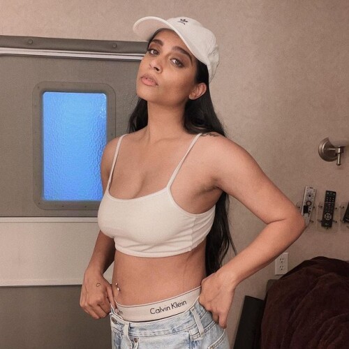 Photo by Lilly Singh on May 27 2022. May be an image of 1 person standing and text that says Calvin 
