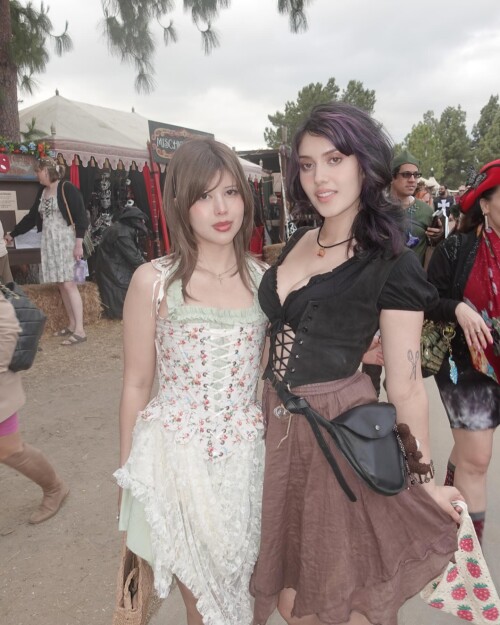 Photo shared by Syanne on May 06 2024 tagging candylion.cos. May be an image of 5 people dirndl cost