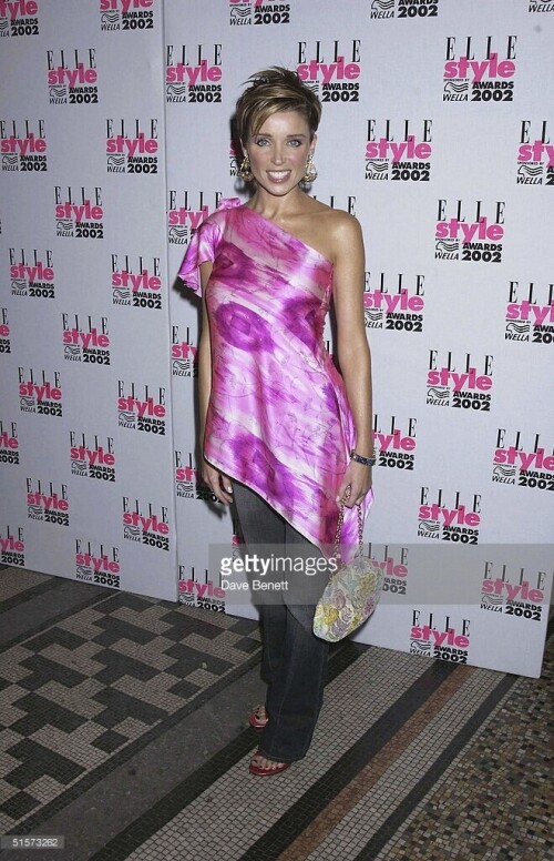 LONDON - SEPTEMBER 16:  Danni Minogue attends the 2002 Elle Style Awards at The Natural History Museum on September 16, 2002 in London. (Photo by Dave Benett/Getty Images) *** Local Caption *** Danni Minogue