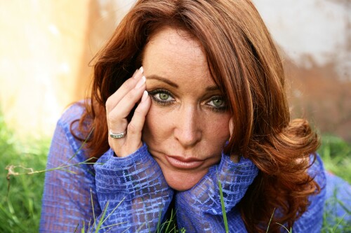 Rachel Steele Blue Top 218