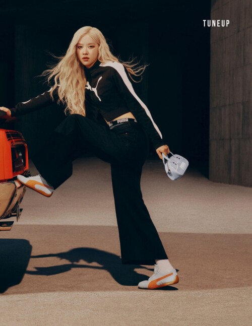 Rose x Puma For Tune Up Magazine September 2025 00416ac87ba332ab86d