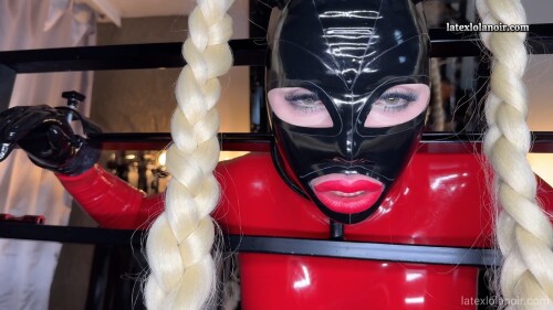 Rubber Cock for caged slave 00.05.00.800be2277ea30158ac3