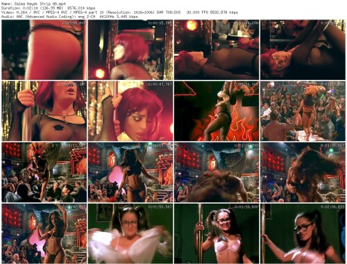 Salma Hayek Strip HD thumb