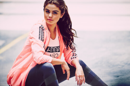 Selena Gomez Photoshoot for Vogue Adidas Neo Autumn Winter 2015