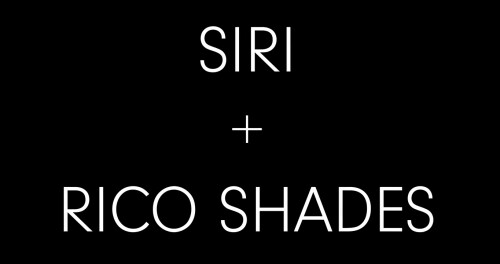 Siri Dahl with Rico Shades