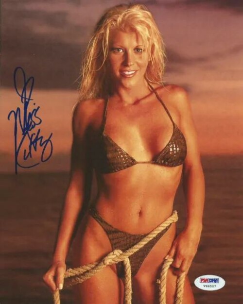 Stacy Carter Miss Kitty The Kat WWE Signed copyb073d3f1a2dc3690
