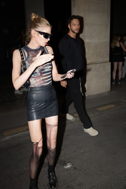 Stella Maxwell Departs the Costes Hotel in Paris 06252024 4 72f35515545411a2