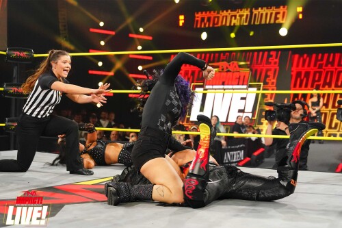 TNAiMPACT2508LIVE MilaMoore vs MashaSlamovich TessaBlanchard SatinoMarella CoraJade WM 32c52261d4bad