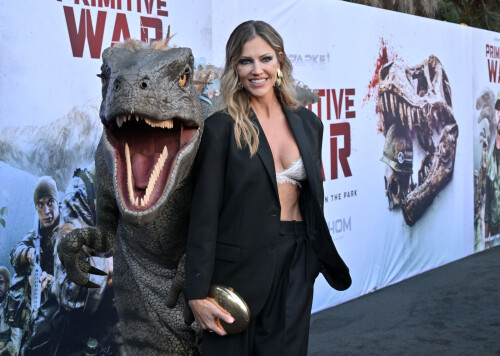 Mandatory Credit: Photo by Rob Latour/Shutterstock (15441801eu)Tricia Helfer'Primitive War' Premiere, Los Angeles, California, USA - 18 Aug 2025