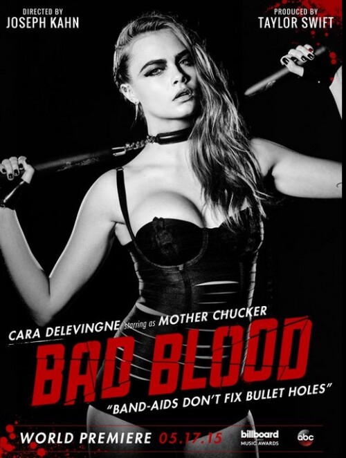 Taylor Swift Bad Blood Cara Delevingne