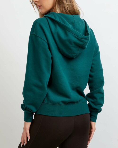 W4009 SEEKZIPUPHOODIE DEEPTEAL8899