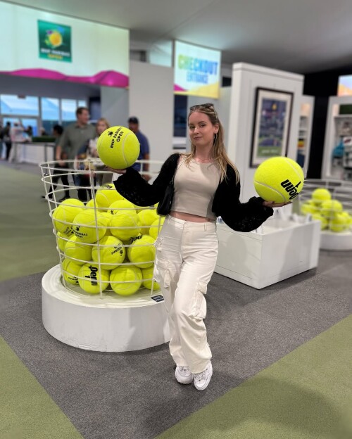 Weekend at bnpparibasopen with bmwusa Had a chance to watch top level tennis stars battle it out at 