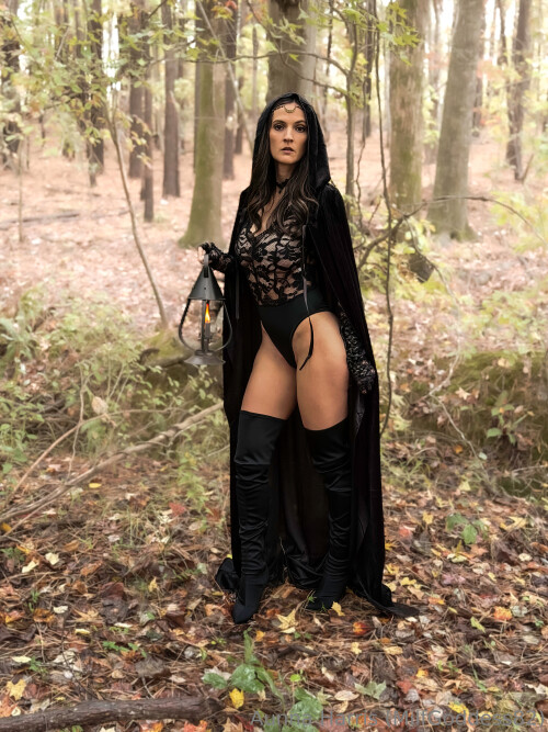 What would Halloween be if I wasnt trouncing around a neighborhood and into the woods in a skimpy li