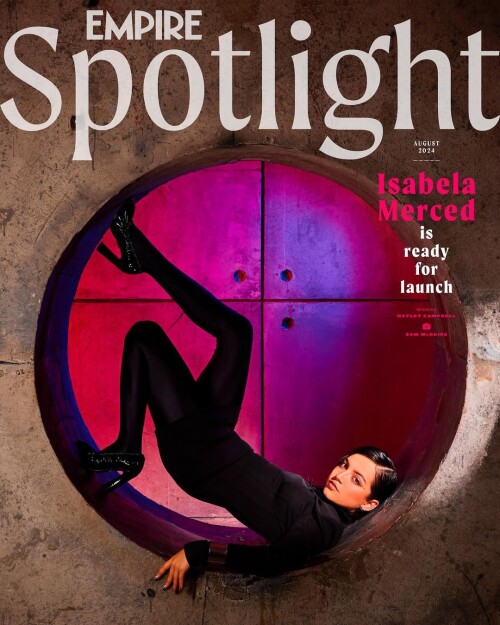 With roles in Alien Romulus Superman and The Last Of Us ahead Isabela Merced is ready for launch. Sh