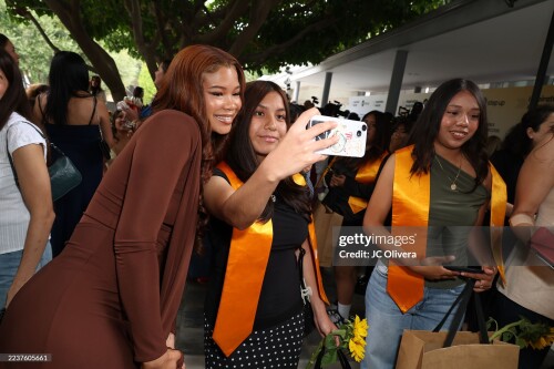 LOS ANGELES, CALIFORNIA - SEPTEMBER 26: Storm Reid seen at the 2025 Inspiration Awards Benefiting Step Up at Skirball Cultural Center on September 26, 2025 in Los Angeles, California. (Photo by JC Olivera/Step Up via Getty Images)