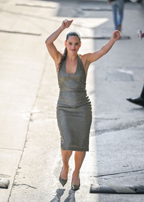 adria arjona s ferragamo gambit shines in los angeles 7a160fe52848b6254