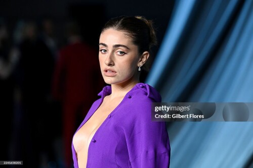 Rachel Sennott at the Fifth Annual Academy Museum Gala held at the Academy Museum of Motion Pictures on October 18, 2025 in Los Angeles, California. (Photo by Gilbert Flores/Variety via Getty Images)