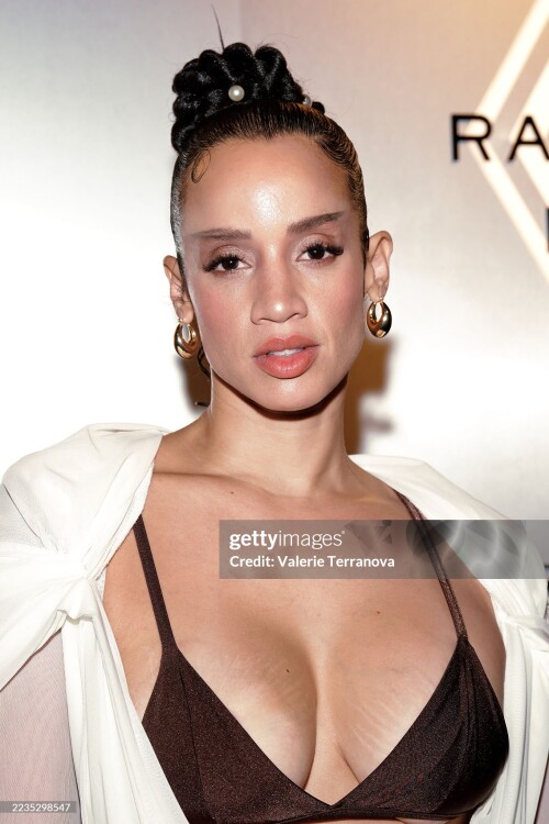 NEW YORK, NEW YORK - SEPTEMBER 13: Dascha Polanco attends Ralph Lauren Fragrances Ralph's Club New York Celebration at Hall des Lumi?res on September 13, 2025 in New York City. (Photo by Valerie Terranova/Getty Images)