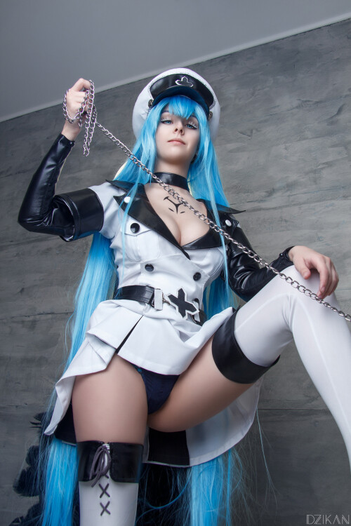 akame ga kill esdeath cosplay by disharmonica d9ts4gy