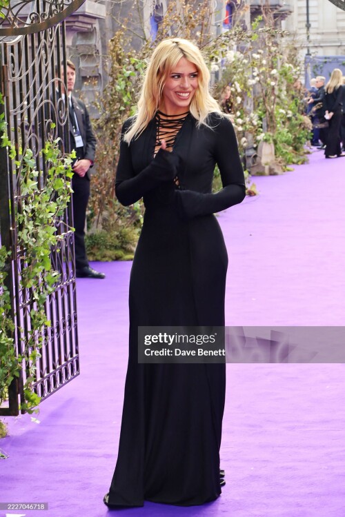 LONDON, ENGLAND - JULY 30: Billie Piper attends the Global Premiere of "Wednesday" Season 2, Part 1 at Central Hall Westminster on July 30, 2025 in London, England. (Photo by Aimee Rose McGhee/Dave Benett/WireImage)