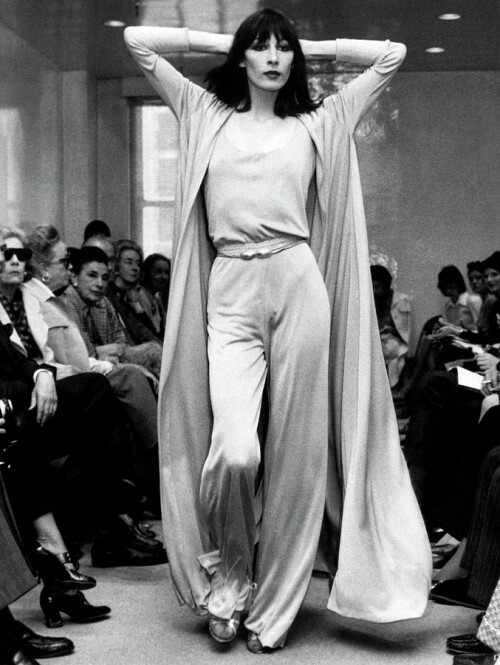 anjelica huston models underwood archives