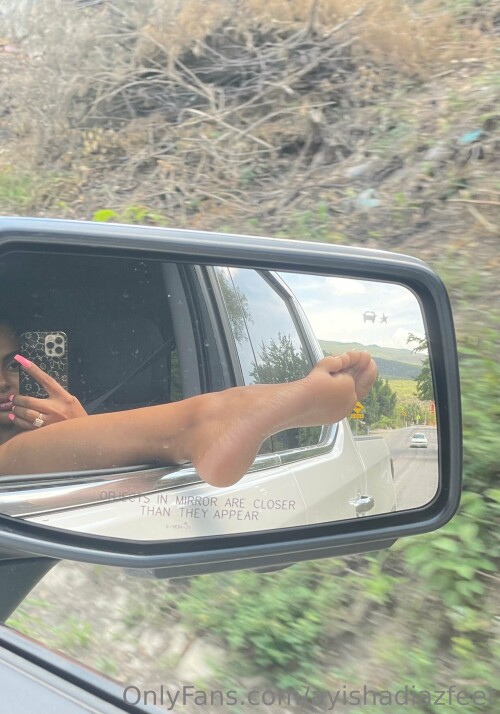 ayisha diaz car window feet 05ecf2bb5844688f4d