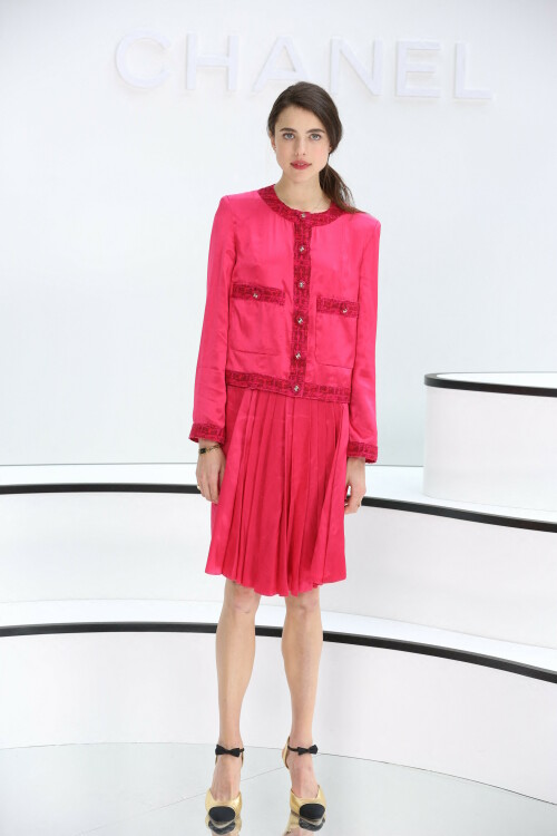 Margaret Qualley attending the Chanel show as part of the Paris Fashion Week Womenswear Fall/Winter 2020/2021 in Paris, France on March 03, 2020. Photo by Jerome Domine/ABACAPRESS.COM