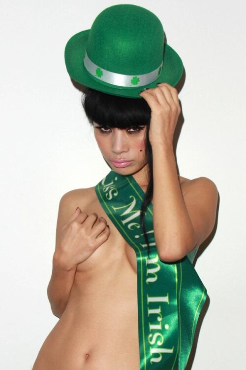 bai ling st patrick day shoot 29eed6cd0d2fed8292