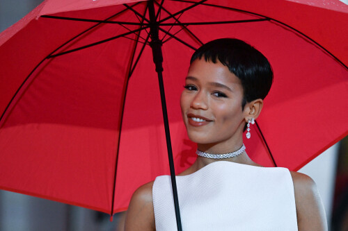 Taylor Russell attending The Room Next Door Premiere as part of the 81st Venice International Film Festival, in Venice, Italy on September 02, 2024. Photo by Aurore Marechal/ABACAPRESS.COM