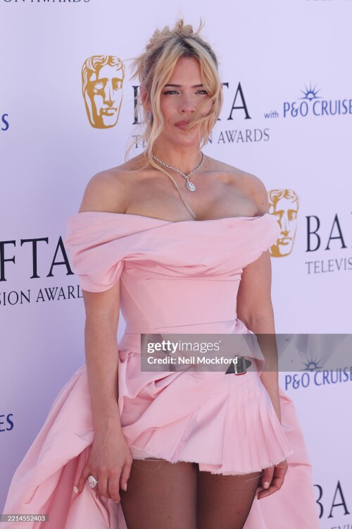 LONDON, ENGLAND - MAY 11: Billie Piper attends the 2025 BAFTA Television Awards with P&O Cruises at The Royal Festival Hall on May 11, 2025 in London, England. (Photo by Neil Mockford/FilmMagic)