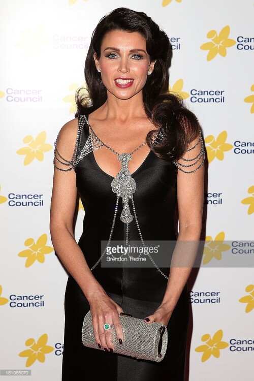 arrives at the 2013 Emeralds & Ivy Ball at Doltone House, Pyrmont on September 27, 2013 in Sydney, Australia. The annual black tie gala event co-hosted by Ronan Keating raises funds for the Cancer Council Australia.