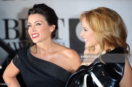 attends The BRIT Awards 2014 at 02 Arena on February 19, 2014 in London, England.