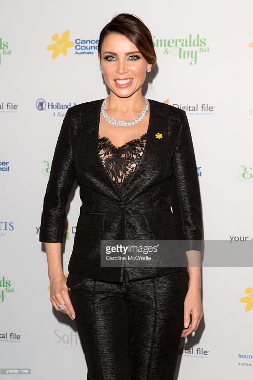 XXX arrives at The Emeralds and Ivy Ball at Sydney Town Hall on October 10, 2014 in Sydney, Australia.