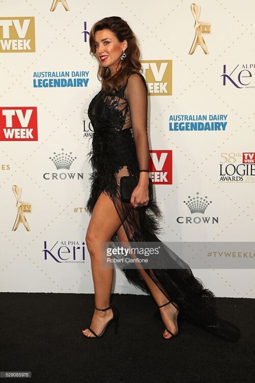 XXXXX arrives at the 58th Annual Logie Awards at Crown Palladium on May 8, 2016 in Melbourne, Australia.