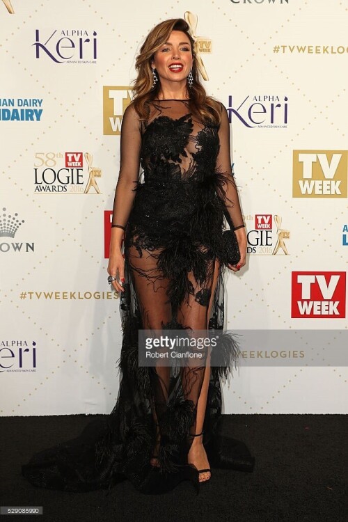 XXXXX arrives at the 58th Annual Logie Awards at Crown Palladium on May 8, 2016 in Melbourne, Australia.